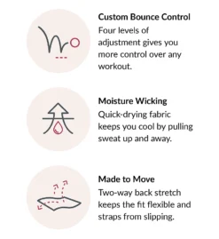 Glamorise Double Layer Custom Control High Impact Sports Bra 1166 -Allure Wear Shop glamorise glam01 1166 cs4