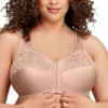 Glamorise Magic Lift Full Figure Front Hook Bra 1200 -Allure Wear Shop glamorise glam01 1200 gs