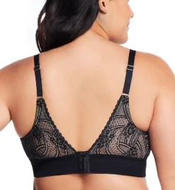 Glamorise Bramour Gramercy Luxe Lace Bralette 7012 -Allure Wear Shop glamorise glam01 7012 bs
