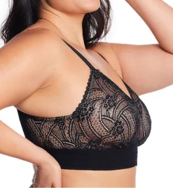 Glamorise Bramour Gramercy Luxe Lace Bralette 7012 -Allure Wear Shop glamorise glam01 7012 cs2