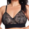 Glamorise Bramour Gramercy Luxe Lace Bralette 7012 -Allure Wear Shop glamorise glam01 7012 gs