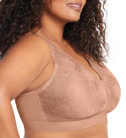 Glamorise Bramour Lexington Lace Plunge Bralette 7013 -Allure Wear Shop glamorise glam01 7013 cs2