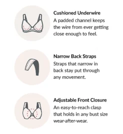 Glamorise Front Close Lace Wonderwire Bra 9246 -Allure Wear Shop glamorise glam01 9246 cs5