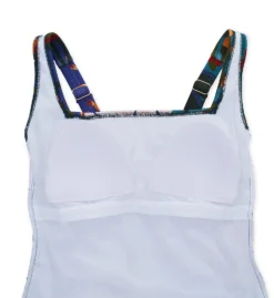 Gottex Botanical Garden Square Neck One Piece Swimsuit BG172U -Allure Wear Shop gottex gotx01 bg172u cs6