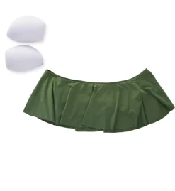 Guria Beachwear Bossa Nova Ruffle Off The Shoulder Swim Top T57BN -Allure Wear Shop guria beachwear gur01 t57bn cs1