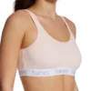 Hanes Scoop Stretch Cotton Blend Bralette - 2 Pack DHO102 -Allure Wear Shop hanes hane01 dho102 gs