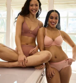 Hanes Authentic Longline Triangle Bralette DHY204 -Allure Wear Shop hanes hane01 dhy204 cs5