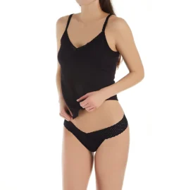 Hanky Panky Cotton With A Conscience V-Front Camisole 794741 -Allure Wear Shop hanky panky hnk001 794741 cs2