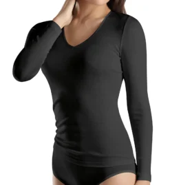 Hanro Woolen Silk Long Sleeve Shirt 1418