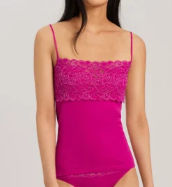 Hanro Luxury Moments Wide Lace Spaghetti Camisole 1448