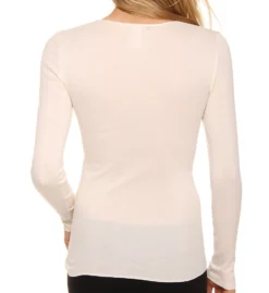 Hanro Cotton Seamless Long Sleeve Tee 1620 -Allure Wear Shop hanro han001 1620 bs