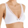 Hanro Cotton Lace Soft Cup Bra 72431 -Allure Wear Shop hanro han001 72431 gs