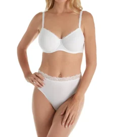 Hanro Cotton Lace Spacer T-Shirt Underwire Bra 72433 -Allure Wear Shop hanro han001 72433 cs2