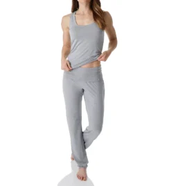 Hanro Yoga Fold Over Waist Lounge Pants 77998 -Allure Wear Shop hanro han001 77998 cs2