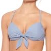 Hot Water Solids Push Up Underwire Bikini Swim Top 24ZZ3060