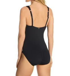 Jantzen Solids Surplice Control One Piece Swimsuit 21015M -Allure Wear Shop jantzen jtz01 21015m bs