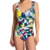 Jantzen Tropical Utopia Surplice Mio One Piece Swimsuit 23025M -Allure Wear Shop jantzen jtz01 23025m gs