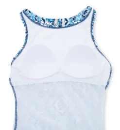 Jantzen Sunset Ceramic Grace High Neck H-back One Piece 23067M -Allure Wear Shop jantzen jtz01 23067m cs6