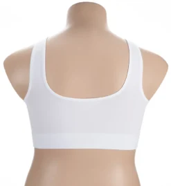 Just My Size By Hanes Pure Comfort Front Closure Wirefree Bra MJ1274 -Allure Wear Shop just my size just01 mj1274 bs