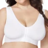 Just My Size By Hanes Pure Comfort Front Closure Wirefree Bra MJ1274