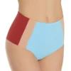 L Space Color Block Portia Girl Hi Waist Swim Bottom CBPGC20 -Allure Wear Shop l space lspc01 cbpgc20 gs