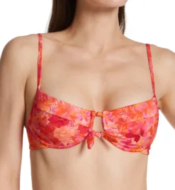 L Space Into The Tropics Rose Swim Top LSRST22