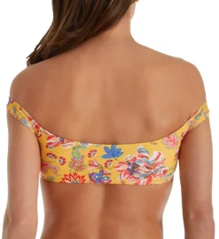 L Space Pacific Bloom Ziggy Off The Shoulder Swim Top PBZGT18 -Allure Wear Shop l space lspc01 pbzgt18 bs