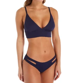 L Space Gold Stars Solid Estella Swim Bottom SS32C1 -Allure Wear Shop l space lspc01 ss32c1 cs1