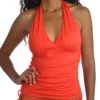 La Blanca Island Goddess Halter Goddess Tankini Swim Top LB0IG8 -Allure Wear Shop la blanca labl01 lb0ig8 gs