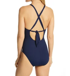 La Blanca Island Goddess High Neck Mio One Piece Swimsuit LB1IG27 -Allure Wear Shop la blanca labl01 lb1ig27 bs