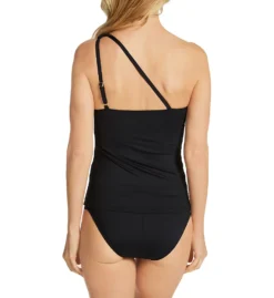 La Blanca Island Goddess One Shoulder Tankini Swim Top LB1IG82 -Allure Wear Shop la blanca labl01 lb1ig82 bs