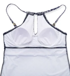 La Blanca Mandala Dream High Neck Tankini Swim Top LB1JB87 -Allure Wear Shop la blanca labl01 lb1jb87 cs6