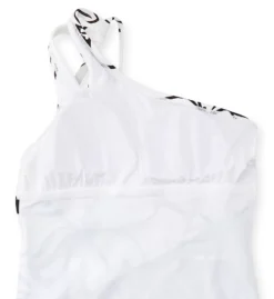 La Blanca Moonlit Silhouette One Shoulder Keyhole Swimsuit LB2CK14 -Allure Wear Shop la blanca labl01 lb2ck14 cs5