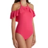 La Blanca Island Goddess Off The Shoulder One Piece Swimsuit LB8LA27 -Allure Wear Shop la blanca labl01 lb8la27 gs