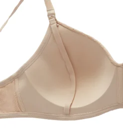 La Leche League Heavenly Wireless Padded Nursing Bra With Lace 4502 -Allure Wear Shop la leche league lale01 4502 cs1