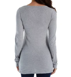 LAmade Tissue Jersey Long Sleeve V-Neck Tee 5836 -Allure Wear Shop lamade lama01 5836 bs