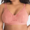 Leading Lady Lucille Wirefree Lace Trim Comfort Bralette 5072 -Allure Wear Shop leading lady lea001 5072 gs