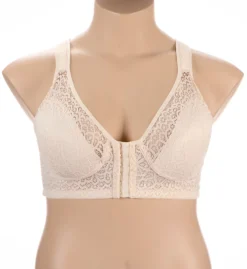 Leading Lady Nora Lace Front Close Posture Back Bra 5530 -Allure Wear Shop leading lady lea001 5530 fs