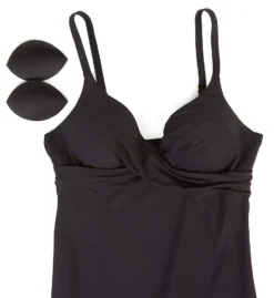 Leilani Solids Gemini Tankini Swim Top A720070 -Allure Wear Shop leilani lei01 a720070 cs6