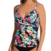 Leilani Waikiki Garden Gemini Tankini Swim Top J720270 -Allure Wear Shop leilani lei01 j720270 gs