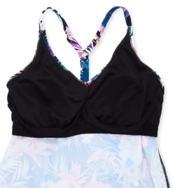 Leilani Barbados Breeze Racer Back Tankini Swim Top J720663 -Allure Wear Shop leilani lei01 j720663 cs6