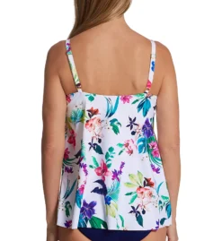 Leilani Sunshine Floral Cape Town Tankini Swim Top J721458 -Allure Wear Shop leilani lei01 j721458 bs