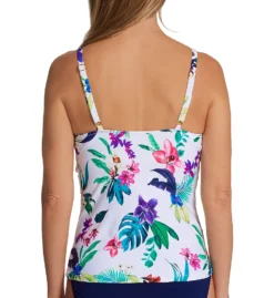 Leilani Sunshine Floral Gemini Tankini Swim Top J721470 -Allure Wear Shop leilani lei01 j721470 bs