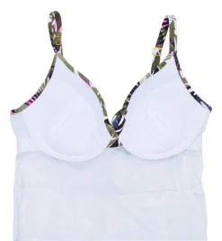 Leilani Royal Palm Gemini Tiered Tankini Swim Top J721731 -Allure Wear Shop leilani lei01 j721731 cs6