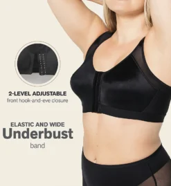 Leonisa Posture Corrector Back Support Wireless Bra 011473 -Allure Wear Shop leonisa leo001 011473 cs4