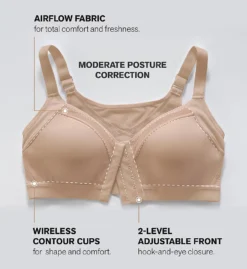 Leonisa Posture Corrector Back Support Contour Cup Bra 011936 -Allure Wear Shop leonisa leo001 011936 cs1