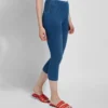 Lysse Leggings Perfect Denim Shaping Capri 6173C