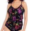 MagicSuit Neon Nature Rita Tankini Swim Top 6010544