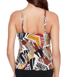 MagicSuit Leaf Through Angelika Tankini Swim Top 6012762 -Allure Wear Shop magicsuit mags01 6012762 bs