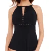 MagicSuit Riveted Donna Tankini Swim Top 6014326 -Allure Wear Shop magicsuit mags01 6014326 gs